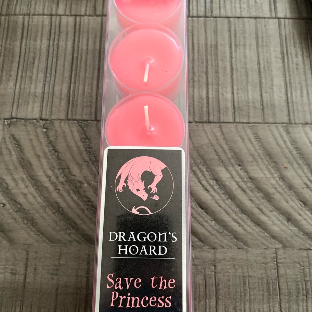 Pink Tealight Candles